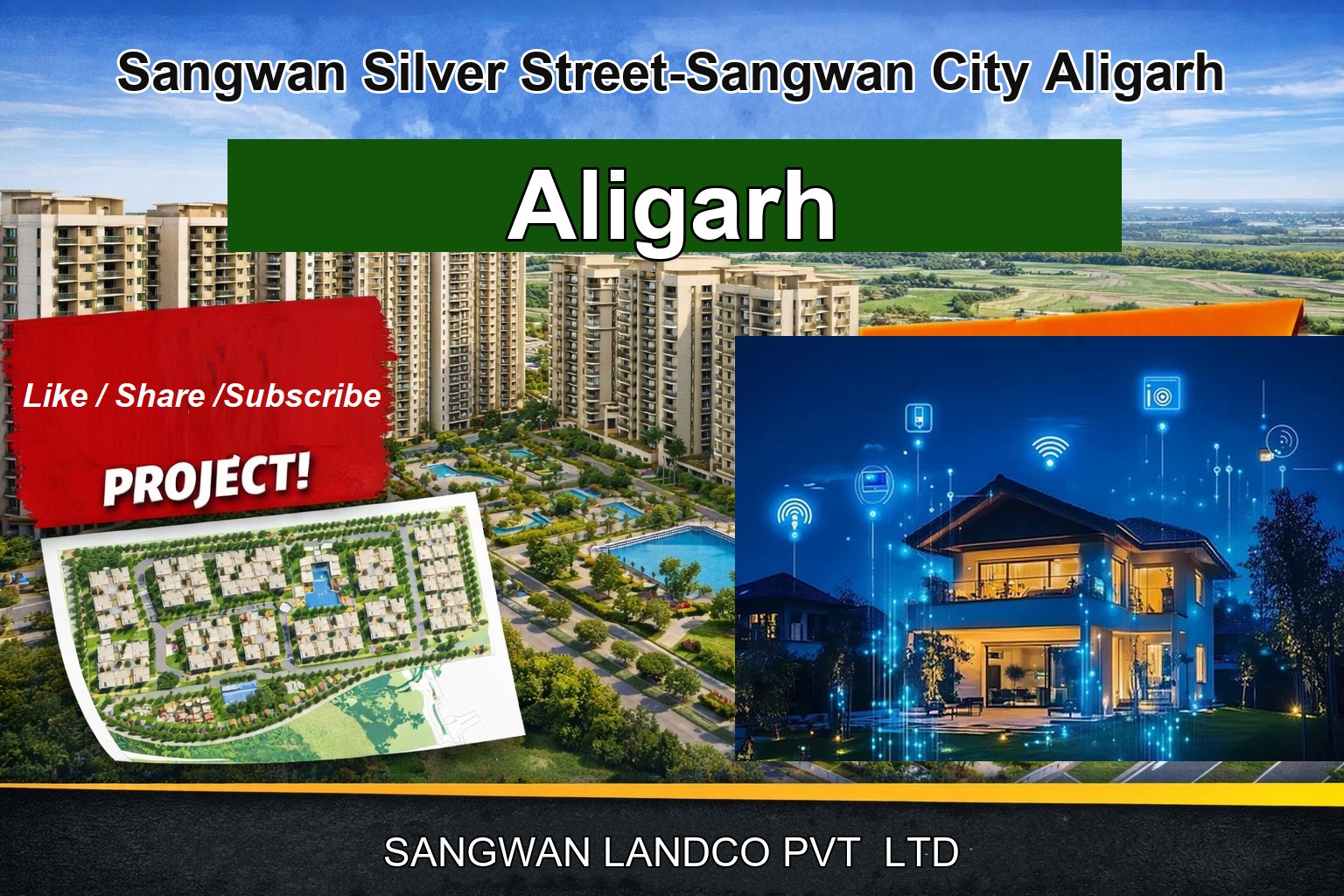 Sangwan Silver Street-Sangwan City Aligarh