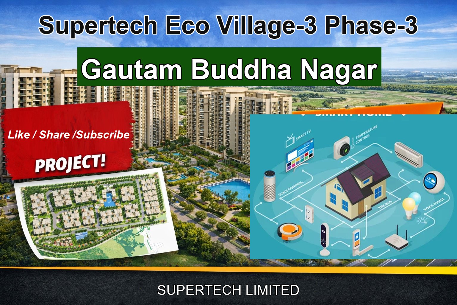 Supertech Eco Village-3 Phase-3