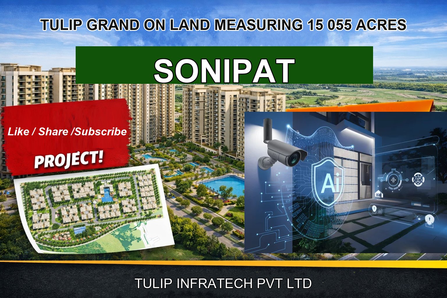 TULIP GRAND ON LAND MEASURING 15 055 ACRES