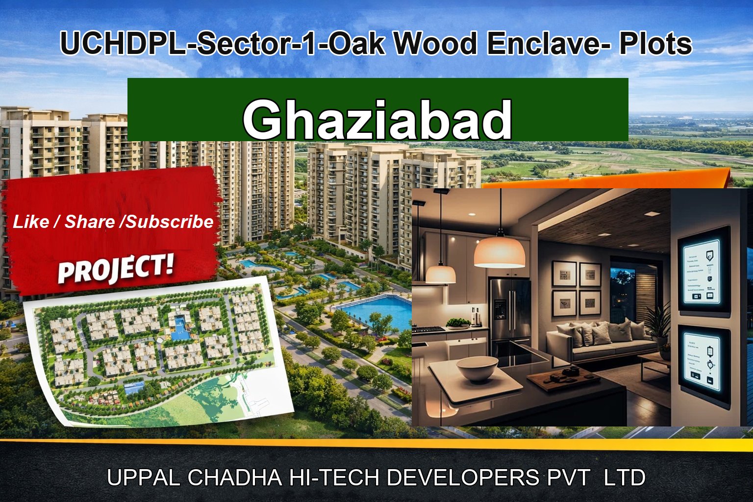 UCHDPL-Sector-1-Oak Wood Enclave- Plots