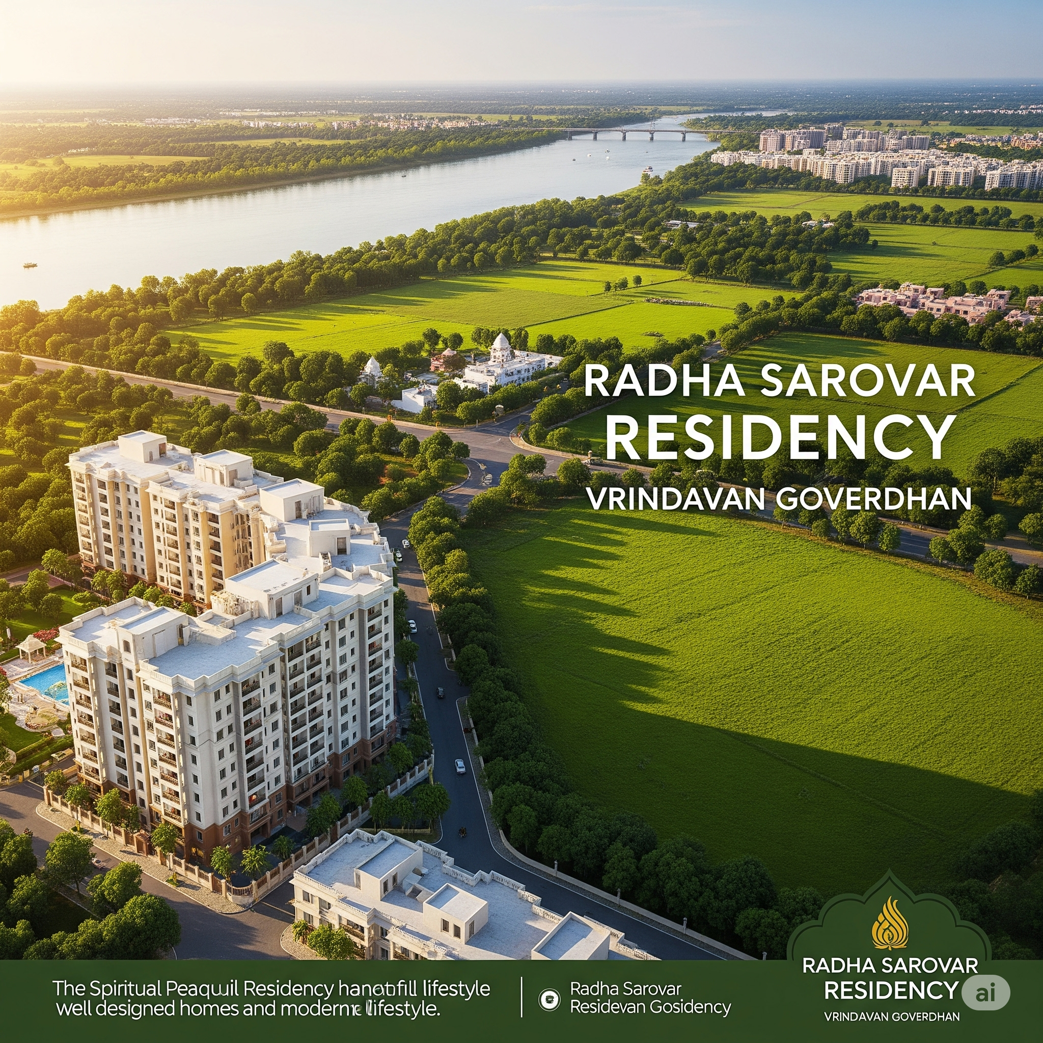 Radha Sarovar Residency Radhakund | Plots in Goverdhan🛕