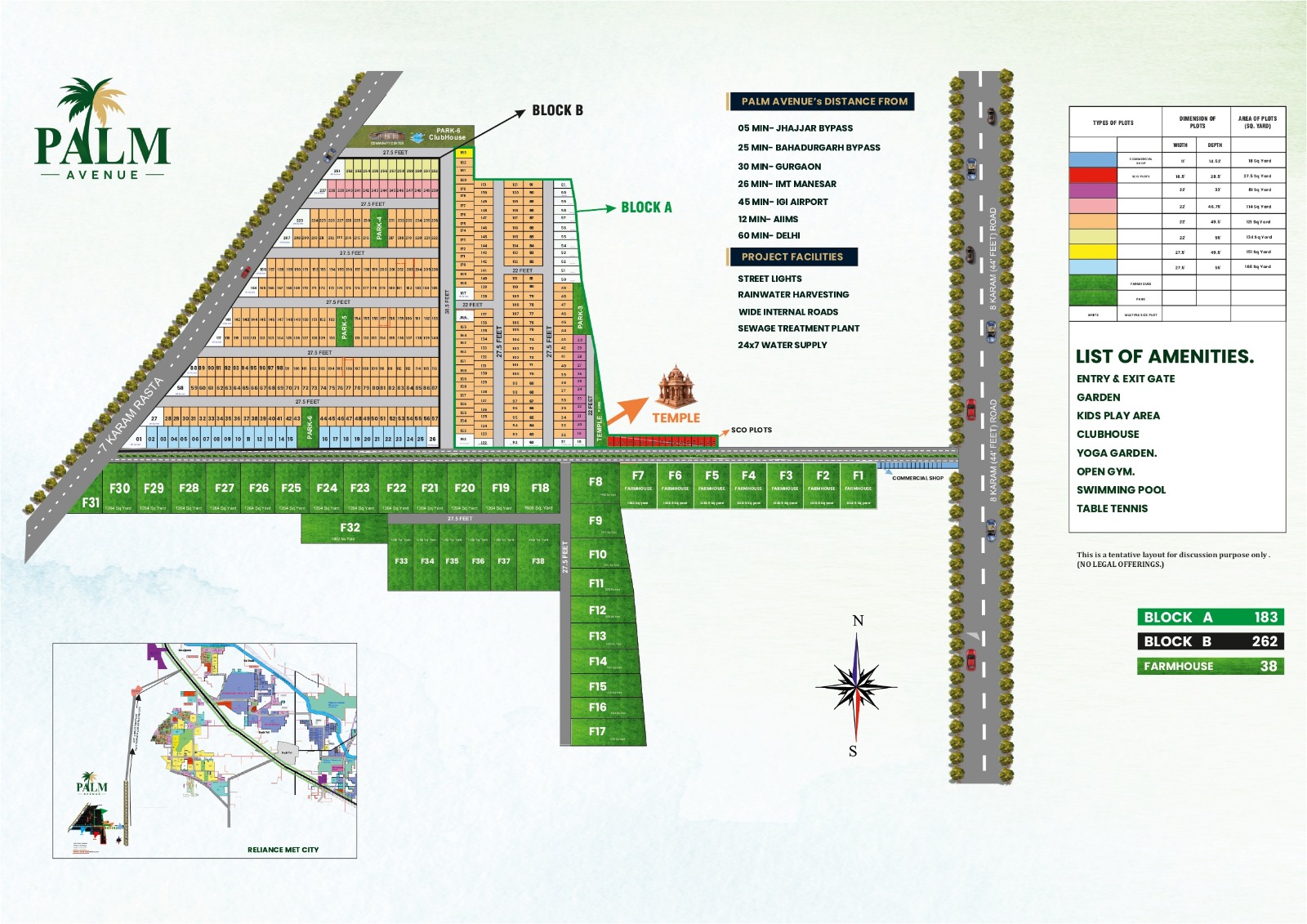 Layout Map